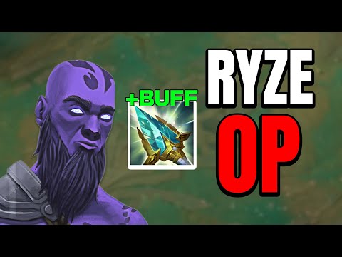 This Rod of Ages Buff made Ryze OP...