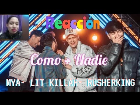 REACCIÓN A MYA, LIT KILLAH, RUSHERKING - COMO + NADIE (OFFICIAL VIDEO)