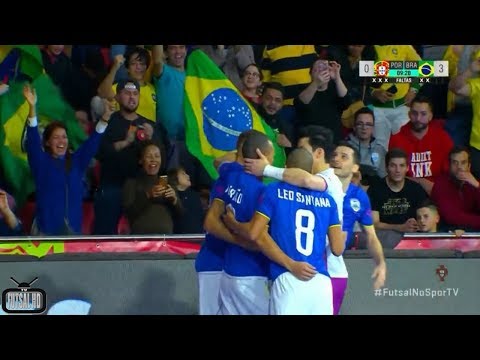 Gols Portugal X Brasil | Amistoso Internacional de Futsal 2019 (01/02/2019)