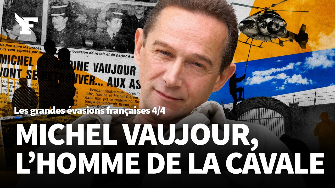 Illustration: Michel Vaujour : l'homme de la cavale, ses évasions en hélicoptère et sa rédemption par l'amour