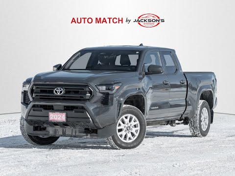 2024 Toyota Tacoma 4x4 Double Cab Auto in Gray for sale at Jackson's Toyota in Barrie, ON