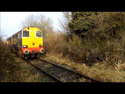 DRS Class 20's at Berkeley, Glos