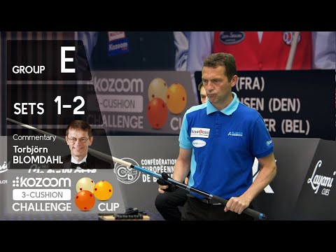 3-CUSHION Kozoom Challenge Cup - Group E - Sets 1-2