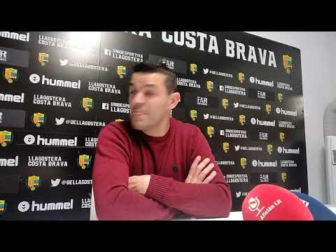 Rueda de prensa Xavi Molist U. E. Llagostera - C. E. L'Hospitalet