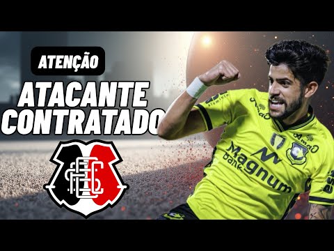 ATACANTE CONTRATADO PELO SANTA CRUZ JÁ TÁ NO RECIFE!