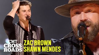 Shawn Mendes &amp; Zac Brown Band Perform &#39;In My Blood&#39; | CMT Crossroads