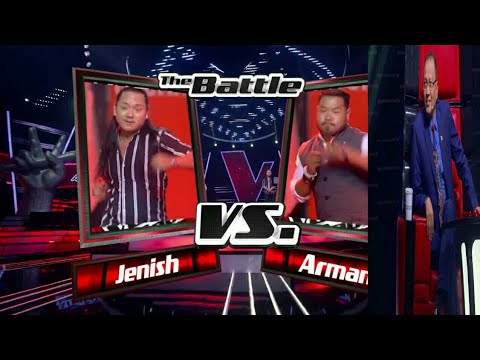 Jenish vs Arman The Battle Aasuko artha k thaha.. The voice of nepal season 3