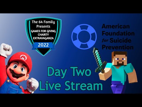 Joey 64 - The Games For Giving Charity Event! Day Two: Mario Party & Minecraft