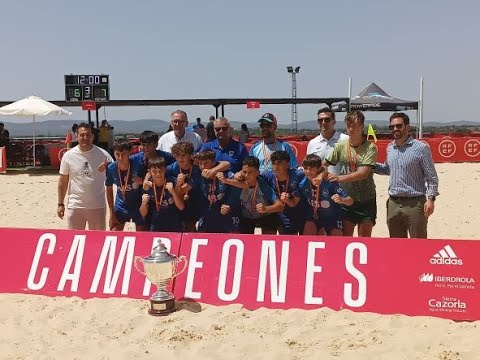 PLAYAS SAN JAVIER Beach Soccer. CAMPEONES de ESPAÑA de CLUBS Infantil 2023