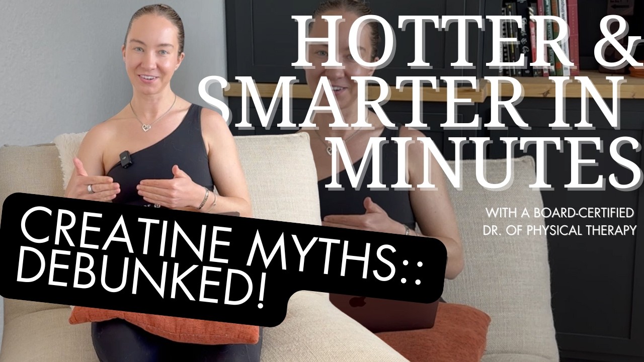 creatine myths debunked in less than 6 minutes!
