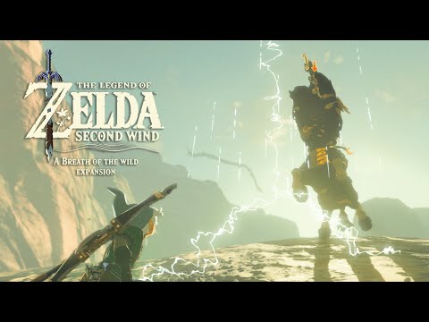 BRAND-NEW! Menacing "Lunar Lynel" Bossfight (Second Wind) - The Legend of Zelda: Breath of the Wild