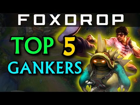 Top 5 Ganking Junglers in Solo Queue - League of Legends