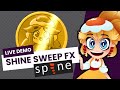 Spine 2D - Shine Sweep FX Demo - LIVE REPLAY