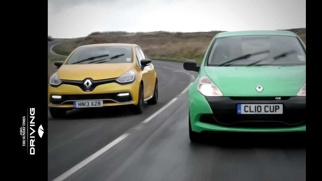 New vs old Renaultsport Clio 200 shootout