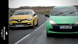 New vs old Renaultsport Clio 200 shootout