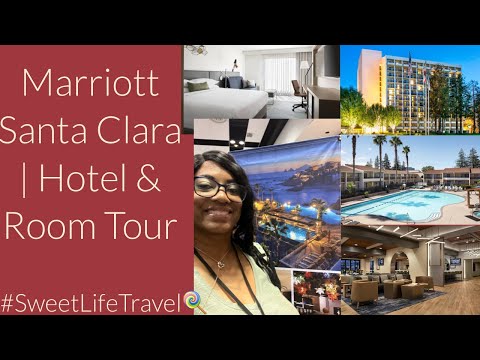 Marriott Santa Clara, CA | Hotel & Room Tour