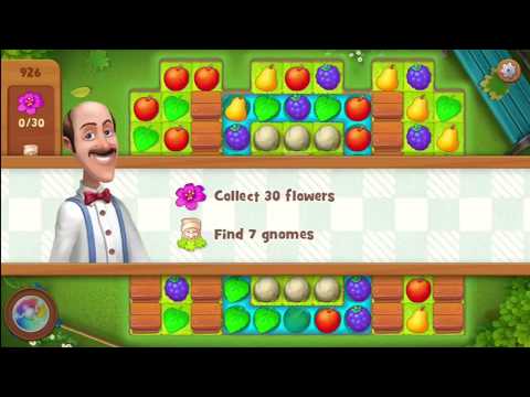 Gardenscapes Level 926