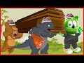 Baby Godzilla & Kong - GUMMY BEAR Song x Coffin Dance Song Meme Cover