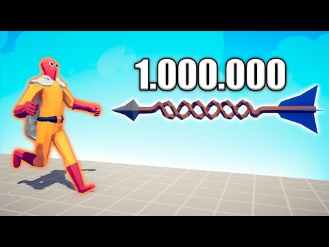 1.000.000 DAMAGE RAPID ARCHER vs UNITS - TABS | Totally Accurate Battle Simulator 2024