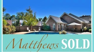 preview picture of video 'South Charlotte Home with Pool SOLD!'