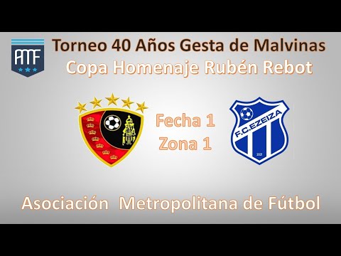 Real Sociedad (FV) vs. F.C. Ezeiza -Fecha 1 Zona 1 Torneo 40 años Gesta de Malvinas Copa Rubén Rebot