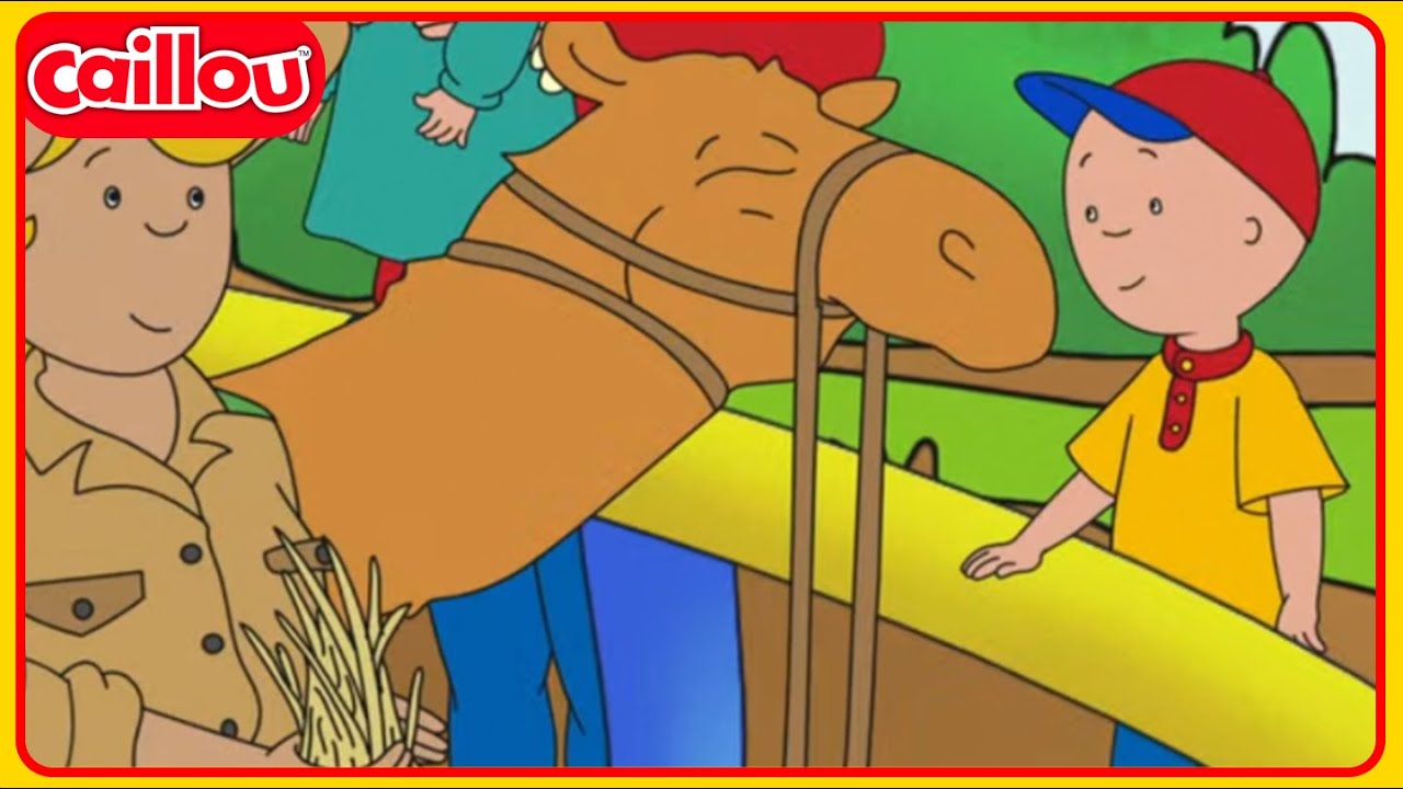 Caillou's Camel Ride | Caillou Classics