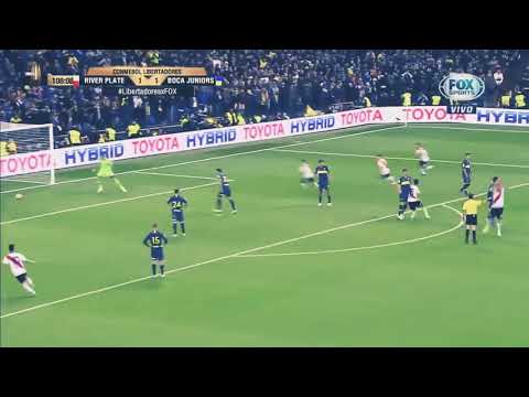 Gol de Quintero a Boca, Final Madrid para audio de llamada