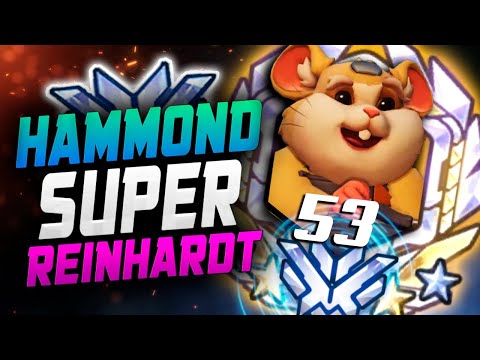 Super Rank 53 Hammond and Reinhardt gameplay! [ Overwatch Season 33 Top 500 ]