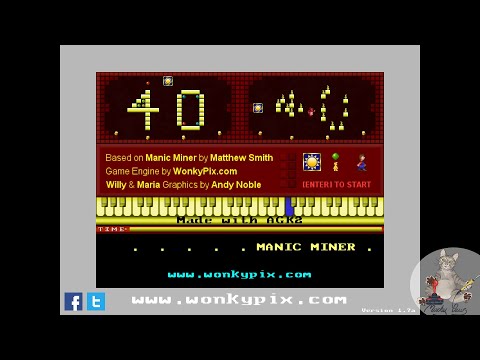 Manic Miner Mini Novelty 40 Challenge by BobThePolarBear