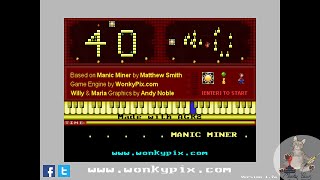 Manic Miner Mini Novelty 40 Challenge by BobThePolarBear
