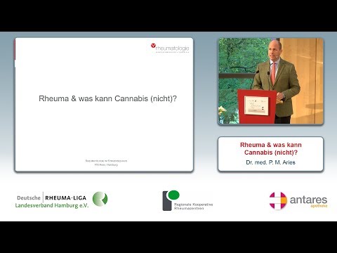 Welt Rheuma Tag 2017 - Rheuma & was kann Cannabis (nicht)? (Dr. med. P. M. Aries)