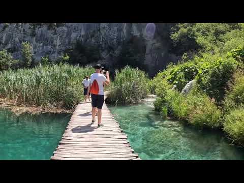 [4K 30fps] - Plitvice Lakes and Waterfall Walking Tour