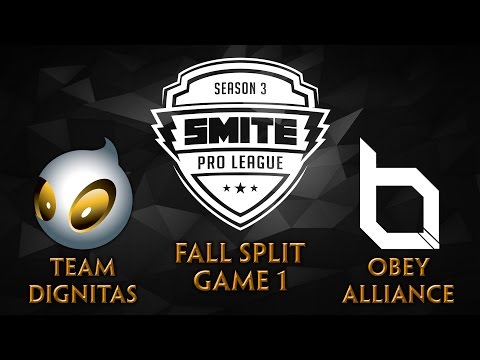 SPL Fall Split Week 4 - Team Dignitas vs. Obey Alliance (Game 1)