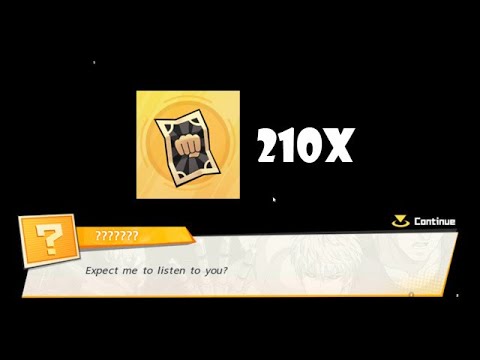 GACHA ZOMBIE MAN 210 BLACK TIKET + ARENA GAME PLAY !!! - ONE PUNCH MAN THE STRONGEST