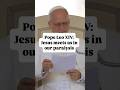 Pope Leo XIV Reminds Us That Jesus Meets Us In Our Paralysis And Asks Do You Want To Be Healed