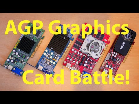 AGP Graphics Cards from 2000-2008 on a Retro Athlon XP System - Benchmarks with CHARTS!!