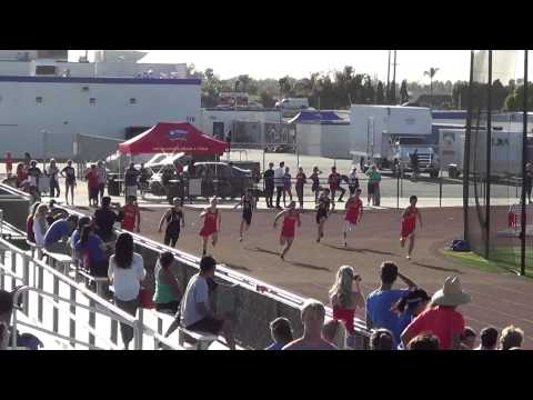 JVB 200m vs HB 4-16-15 - Los Alamitos Boys