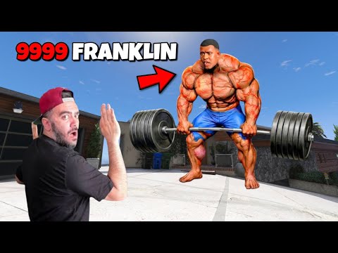 FRANKLIN SÜPER 9999 GÜÇ KAZANDI - GTA 5 MODS