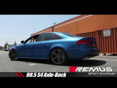 Sound Demo: Audi B8 S4 Remus Exhaust Installed @ ModAuto
