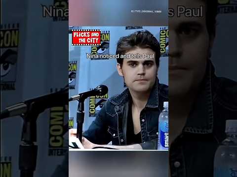 Paul reaction 😂 #paul #stefan #stelena #stelenaedit #edit #delena #demon #damon #klaus #tvdu  #tvd