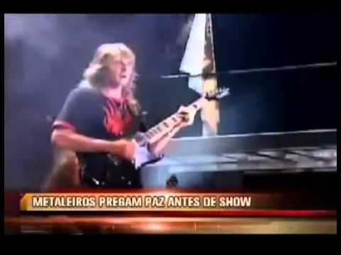 TV Alterosa   Metaleiros pregam paz antes de show.mp4