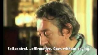 Serge Gainsbourg &quot;No Comment&quot; English subtitles