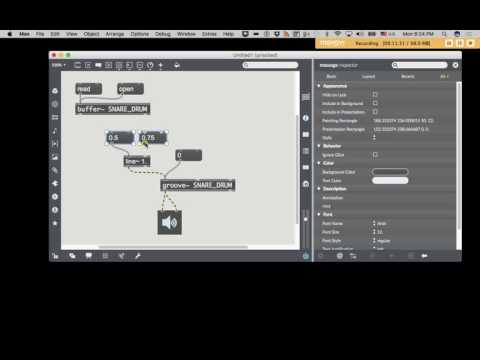 Max7 Sequencer Tutorial 1