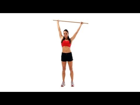 Shoulder exercises - Pole | Wand Mobility