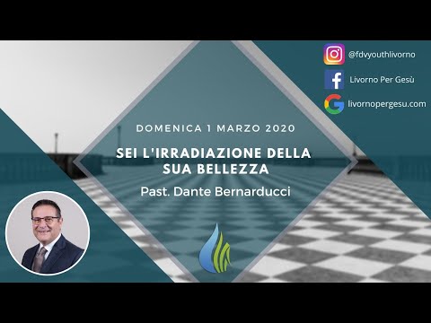 Domenica 1 Marzo 2020 - Sei l'irradiazione della sua bellezza