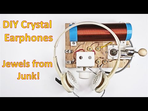 Crystal Radio Headphone-DIY Part 1/2