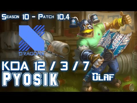 DRX Pyosik OLAF vs REK'SAI Jungle - Patch 10.4 KR Ranked