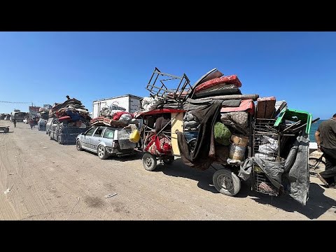 غزة نزوح بلا نهاية.. مئات الآلاف يتجهون جنوبًا هربًا من القصف ودون ملاذ آمن