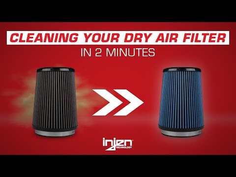 DIY - How to clean your Injen Dry SuperNano-Web Air Filter