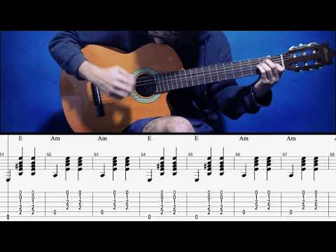 Quiero Ser Tu Sombra - 2° Guitarra - Acompañamiento - Tablatura